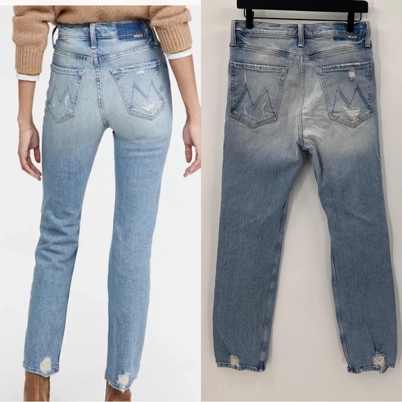 Mother Superior The High Waisted Rider Skimp The Confession Jeans Size:30 FLAW - Picture 7 of 8